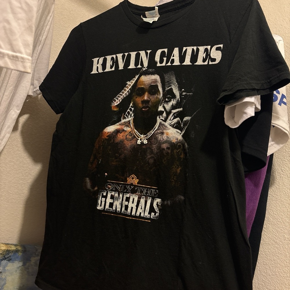 Black Kevin Gates Short Sleeve Tee